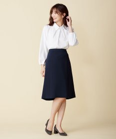 J.PRESS LADIES 【洗える】セラテリーダブルクロス フレアー スカート