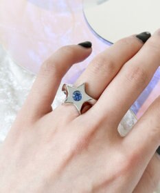 WEGO Lストーンモチーフリング