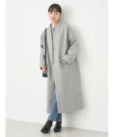 earth music&ecology Ｖネックノーカラーコート