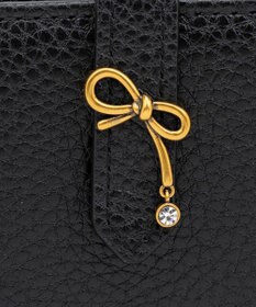 LANVIN en Bleu リュバン コンパクト二つ折り財布