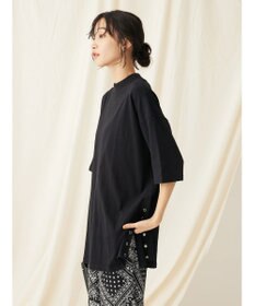 CRAFT STANDARD BOUTIQUE モックネックリングドットチュニック