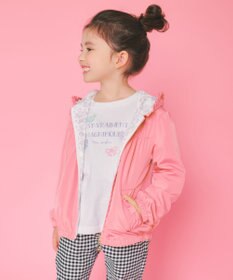 ANY KIDS 【フード取り外し/洗濯機可能】撥水加工リバーシブルゾン