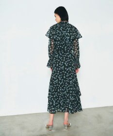 GRACE CONTINENTAL スモールフラワーケープトップ