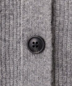 UNFILO 【洗える】ふわふわニット 2WAYクルーカーディガン