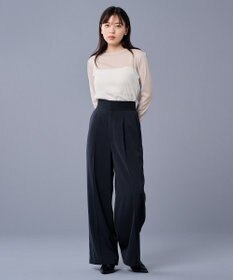 uncrave マット サテン ワイドパンツ（uncrave STANDARD）