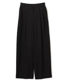 BEIGE， 【Oggi 10月号掲載】COBURN / シルク混2タックカーヴィーワイドパンツ