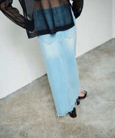 GRACE CONTINENTAL デニムタイトロングスカート