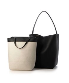 UNBILLION カシュカシュ cachecache / シュリンクミニマルシェイプバケツバッグL