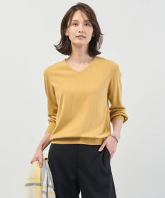 J.PRESS LADIES 【人気のため新色追加】PRINCE Vネック ニット