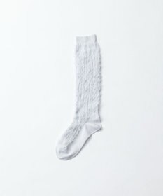 TRICOTE FAKE FUR HIGH SOCKS／フェイクファーハイソックス