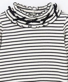 ANY KIDS 襟リボンカットソー