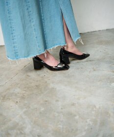 GRACE CONTINENTAL デニムタイトロングスカート