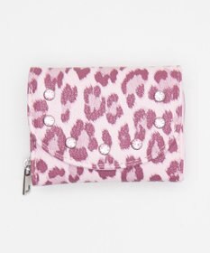 WEGO ビジューレオパードウォレット
