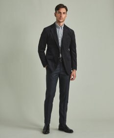 GOTAIRIKU 【尾州】サキソニーストレッチ パンツ_ノータック