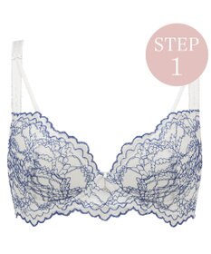 BRADELIS New York 【BRADELIS New York / 育乳補整ブラ・STEP1 集める】ジャスミンステップ1ブラ25S1 ブラデリス 補正 ブラジャー