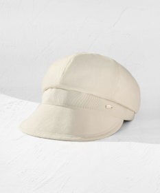 TOCCA 【百田夏菜子さん着用】【サイズ調整可】BELTED GROSGRAIN キャスケット 帽子 [新色]アイボリー系