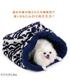 PET PARADISE ペットパラダイス  筒型 寝袋 《カントリー柄》 Ｓ