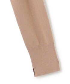 BEIGE， 【ご好評により新色追加！洗える】WILLOW / アシンメトリーレースクルーネックニット