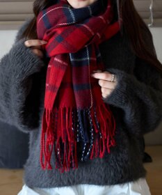 WEGO 【マフラー】大判ストール