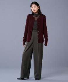 uncrave マット サテン ワイドパンツ（uncrave STANDARD）