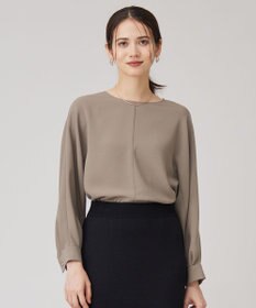 自由区 【洗える】ハイツイストプルオーバー ブラウス