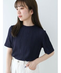 Green Parks プリーツ５分袖プルオーバー