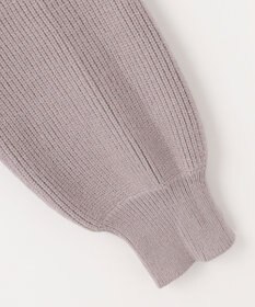 ANY L 【洗濯機可】ジップアップニットブルゾン