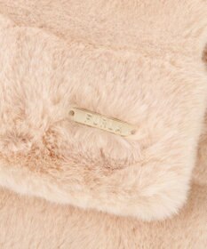 MOONBAT FURLA フェイクファーティアードマフラー