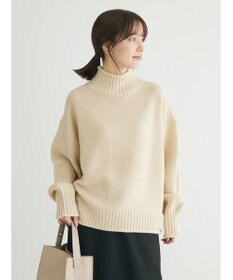 Green Parks 洗える　カノコ編みニットプルオーバー