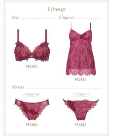 Wing ブラジャー Wing Lesiage ふっくらまる胸メイク 背中の段差を軽減 やさしくフィット 【2880シリーズ】 パッド有 ブラ PB2880 ウイング／ワコール