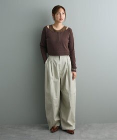 CRAFT STANDARD BOUTIQUE 2点セット/リブレイヤードワンピース