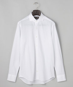 GOTAIRIKU 【ストレッチ/洗える】Albini ジャージ シャツ_ カッタウェイカラー