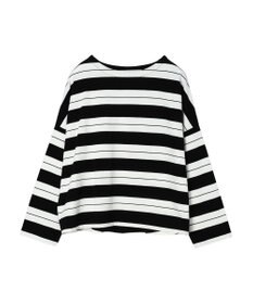 AMERICAN HOLIC ボートネックボーダープルオーバー