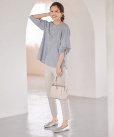 ANY 【洗濯機可】サッカーストライププルオーバー