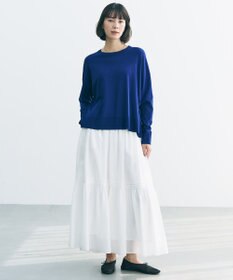 UNFILO 【リピート率の高さが魅力！毎シーズン大好評】マイビューティニット クルーネック