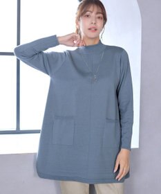 Tiaclasse ポケット付きニットチュニック