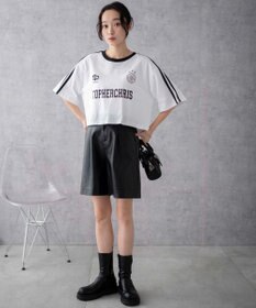 WEGO ライングラフィックショートT