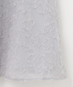 ANY SIS 【洗える】フェザーフラワージャカード スカート