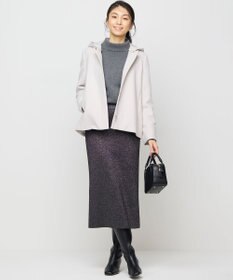 組曲 L 【2WAY】ウールモッサ ショートコート