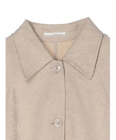 Green Parks ・ＥＬＥＮＣＡＲＥ　ＤＵＥ　ジャカードステンカラーコート