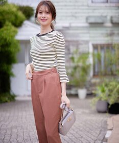 ANY SIS 【洗える】フレアースリーブ ニット