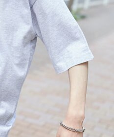 WEGO 【ユニセックス着用ITEM/綿100%/SMLサイズ展開】リラックスフィットワンポイントT（S）