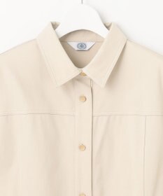 J.PRESS LADIES 【洗える】ツイルジャージー シャツ ジャケット