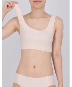 WACOAL 【GOCOCi ゴコチ】 ノンワイヤーブラ ハーフトップ まるでつけていないような着ごこち フラット仕上げ ホックなし CGG535 /ワコール