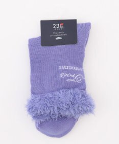 23区GOLF 【WOMEN】ふわもこボアニットソックス 18cm