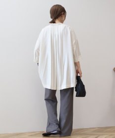 AMERICAN HOLIC 【WEB限定】接触冷感バンドカラーチュニック