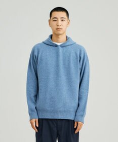 J.PRESS YORK STREET 【UNISEX】ウールカシミヤ フーディニット