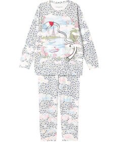 tsumori chisato SLEEP ツモリチサト パジャマ 長袖 長ズボン 綿100%(本体) レディース UDX580 /ワコール
