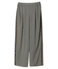 Green Parks サイドライン柄パンツ