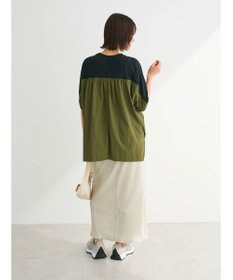 Green Parks ナイロンドッキングロゴチュニック